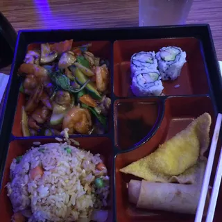 Basil Shrimp Bento Box