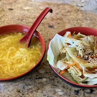 Egg drop soup. The best in BA