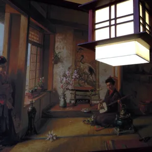 Nice decor in this place!