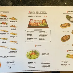Updated 2022 menu 2/2
