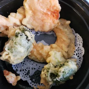 Tempura and no ponzu