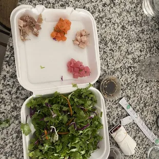 Sashimi Salad