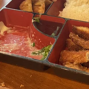 Supposedly their sesame chicken Kids Meal - Sesame Chicken
