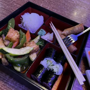 Red Curry Bento Lunch Box