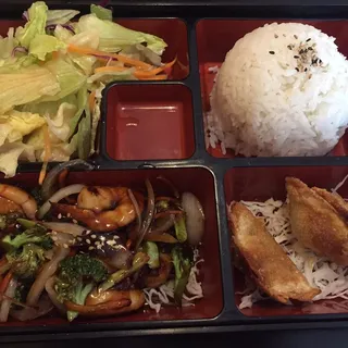 Shrimp Teriyaki Bento
