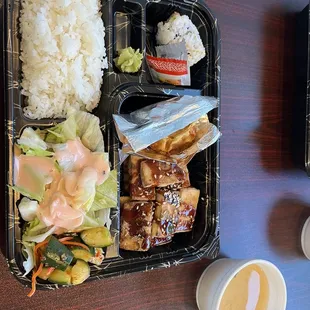 Tofu Teriyaki Bento Special