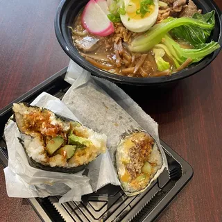 Spicy Tuna Fish Burrito