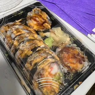 sushi and sashimi, food