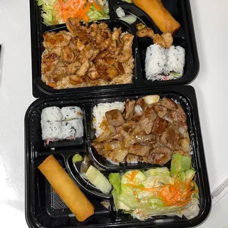 2. Steak Teriyaki Deluxe Bento