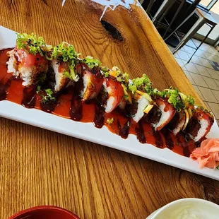 Red dragon roll
