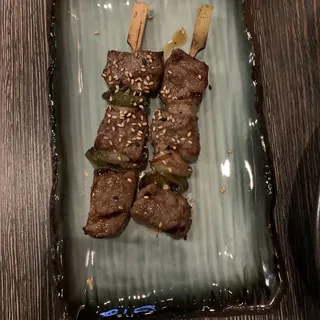 Beef Skewers