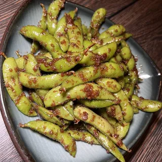 Garlic Edamame