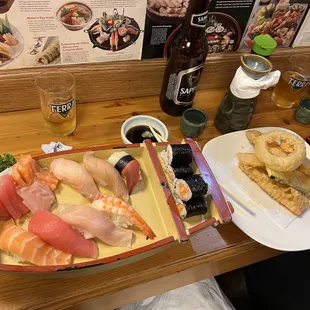 food, sushi, sushi and sashimi, sashimi