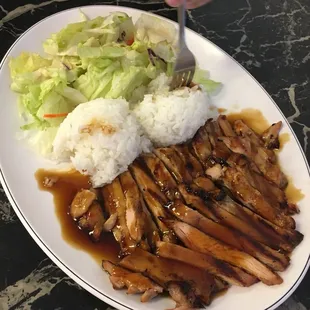 Regular chicken teriyaki