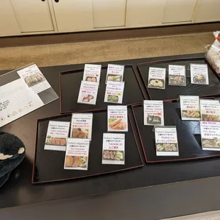 Appetizers, Sides, Dessert Menu (Thursday)