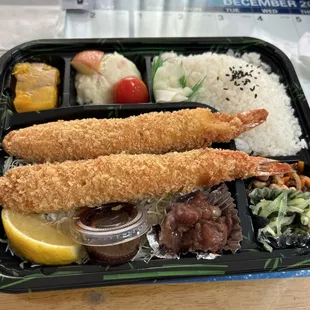 Ebi-fry Bento
