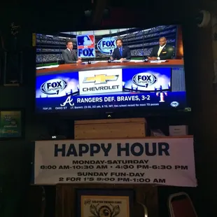happy hour on television