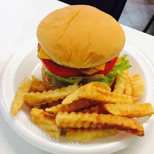 Tomato was nice &amp; thick.