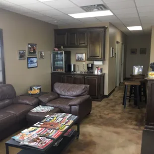 Our comfortable waiting area