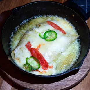 Poblano Verde Enchiladas