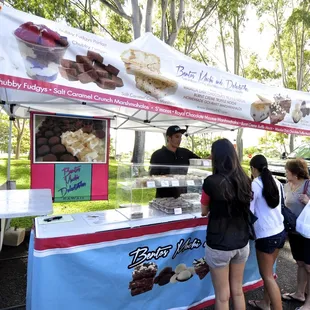 Lines begin to form early in the morning at the Mililani Tech Park Farmers Market
