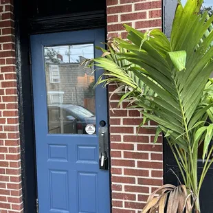 The front door! There is a private entrance black door to the left of this door that does not go into the restaurant.