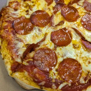Pepperoni pizza