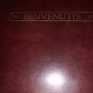 a close up of the cover