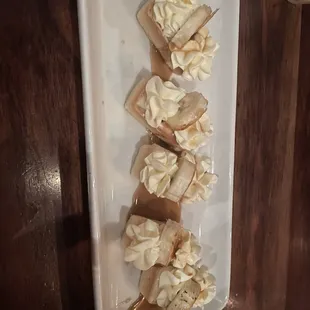 Bruleed Banana Cream Tartlets