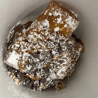 Salted Caramel and Pretzel Beignet