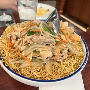 Pan Fried Noodles