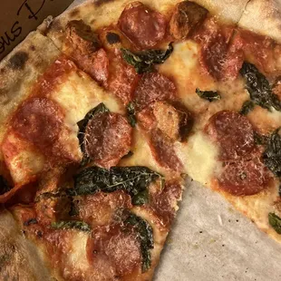 Spicy Sopressata Pizza