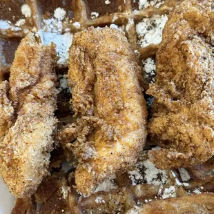 Chicken & Waffle Plate