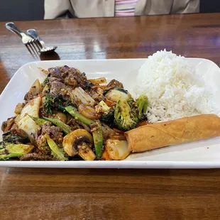Spicy Hunan beef