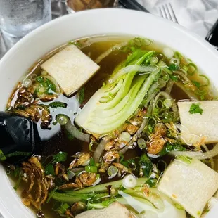 Duck noodle soup. Ok