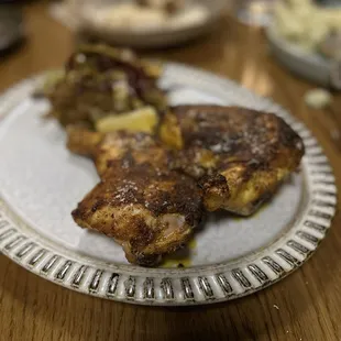 Roasted chicken