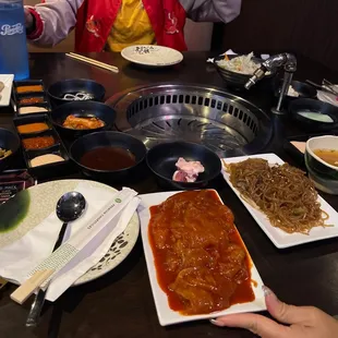 Starting on our BBQ night