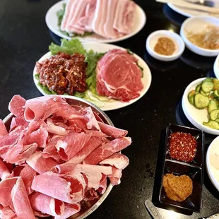 delicious choices of meat :3