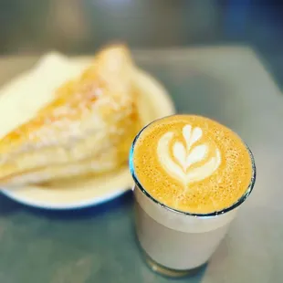 Cortado &amp; homemade pastry