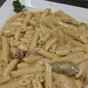 Creamy Cajun pasta