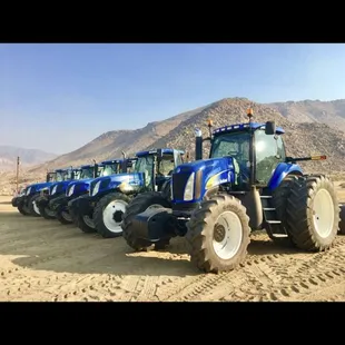 Stacie Gallegly's Tractors