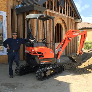 Hector's Plumbing has been in the business for over 30 years. He loves Kubota and currently owns 2. Hector trusts and chooses BECO.