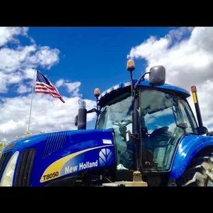 Stacie Gallegly's tractor