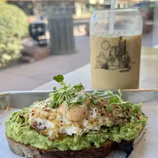 Cardamom Rose Late Avocado Toast