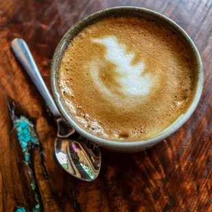 We have a thing for cappuccinos.