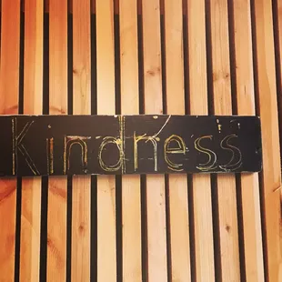 Kindness goes a long way!
