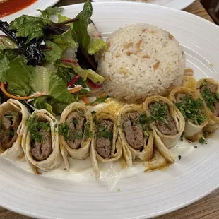 Beyti Kebab - my favorite of our shared entrees.