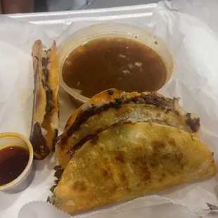 Birria tacos