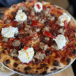 food, pizza