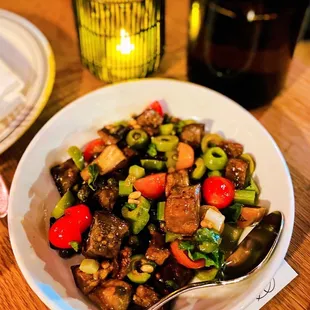 Eggplant Caponatina (would not recommend)